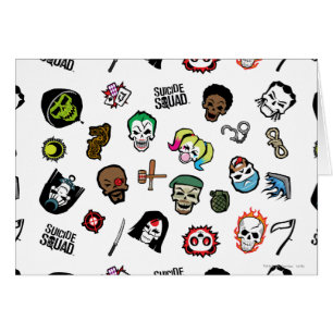 Modelo de la emoji del pelotón del suicidio del