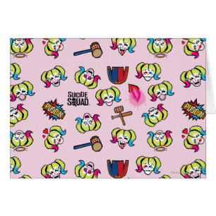 Modelo de la emoji del pelotón el Harley Quinn