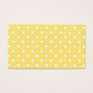 Modelo de lunares amarillo y blanco
