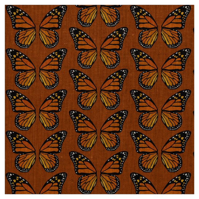 Modelo de mariposa de monarca de la tela del arte (Retal)