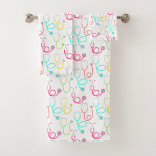 Modelo de neón del estetoscopio