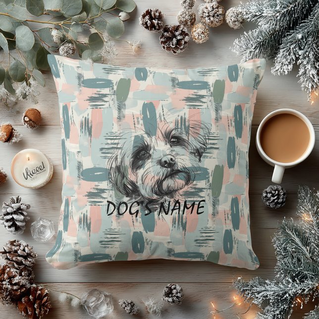 Modelo de resumen de almohada de retrato maltés pe (Subido por el creador)