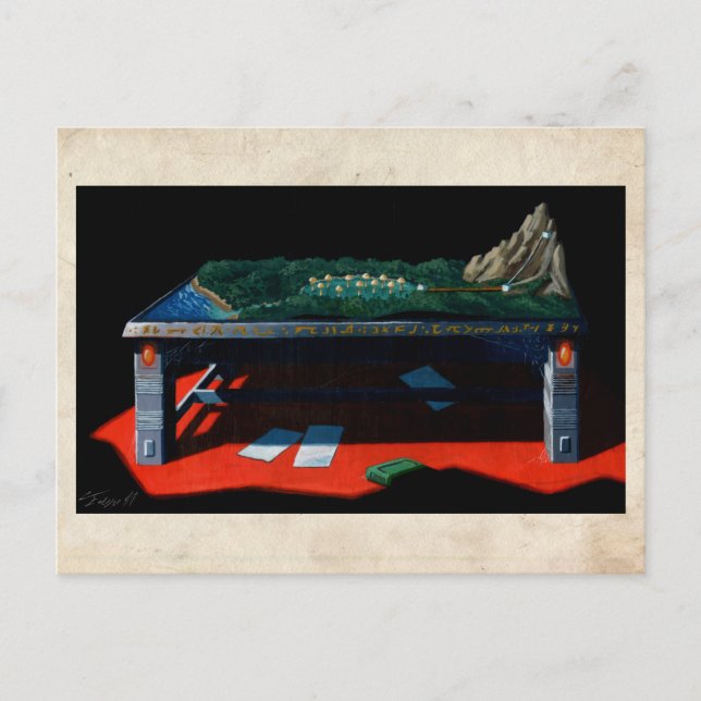 Modelo de tabla - postal (Anverso)