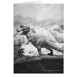 Modelo de tyrannosaurus rex B&W