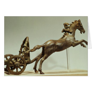 Modelo de un carro de dos caballos