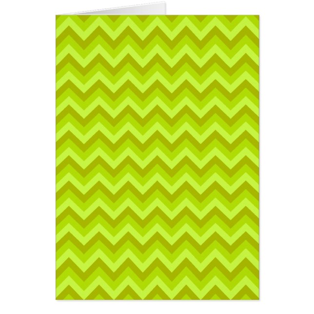 Modelo de zigzag de la verde lima (Frente)