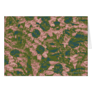 Modelo del camuflaje de la flor