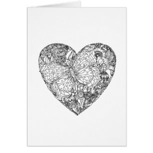 Modelo del corazón de la mariposa