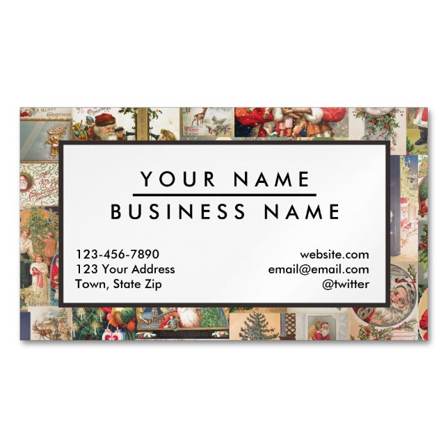 Modelo del día de fiesta de las tarjetas de (Anverso)