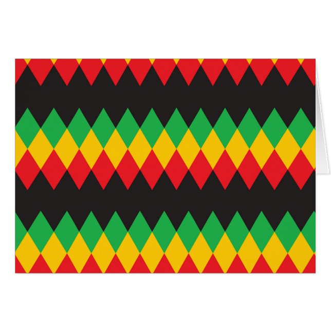 Modelo del diamante de Rasta (Anverso (Horizontal))