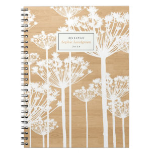 Modelo del diente de león en el cuaderno