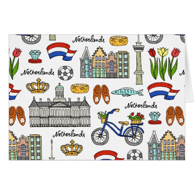 Modelo del Doodle de Netherland (Anverso (Horizontal))