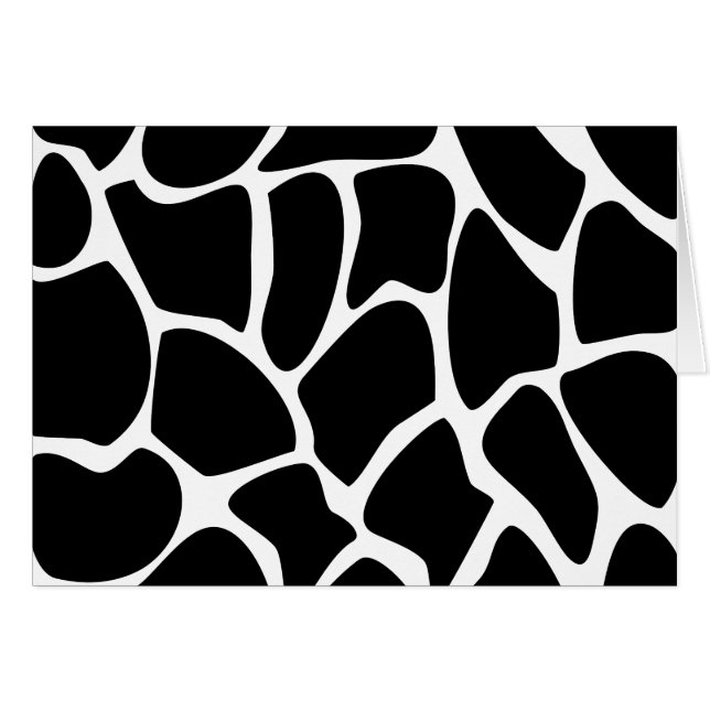 Modelo del estampado de girafa. Diseño del (Anverso (Horizontal))