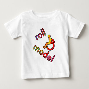 Modelo del rollo - camisetas de la incapacidad -