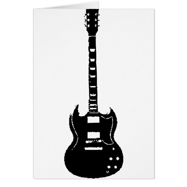 MODELO DEL SG DE LA GUITARRA (Frente)