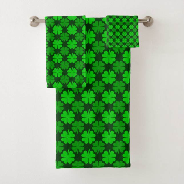 Modelo del trébol del día de St Patrick (In situ)