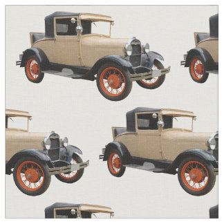Modelo del vintage una tela clásica del coche