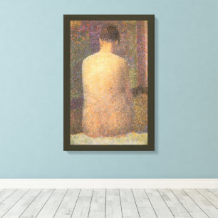 Modelo desde atrás por Georges Seurat, Arte Antigu
