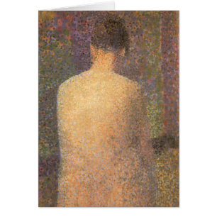 Modelo desde atrás por Georges Seurat, Arte Antigu