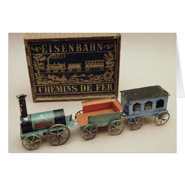 Modelo ferroviario, c.1870 (Anverso (Horizontal))