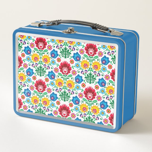 Modelo floral del arte popular del corazón (Anverso)