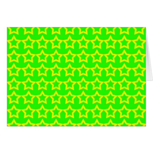 Modelo: Fondo verde con las estrellas amarillas (Anverso (Horizontal))
