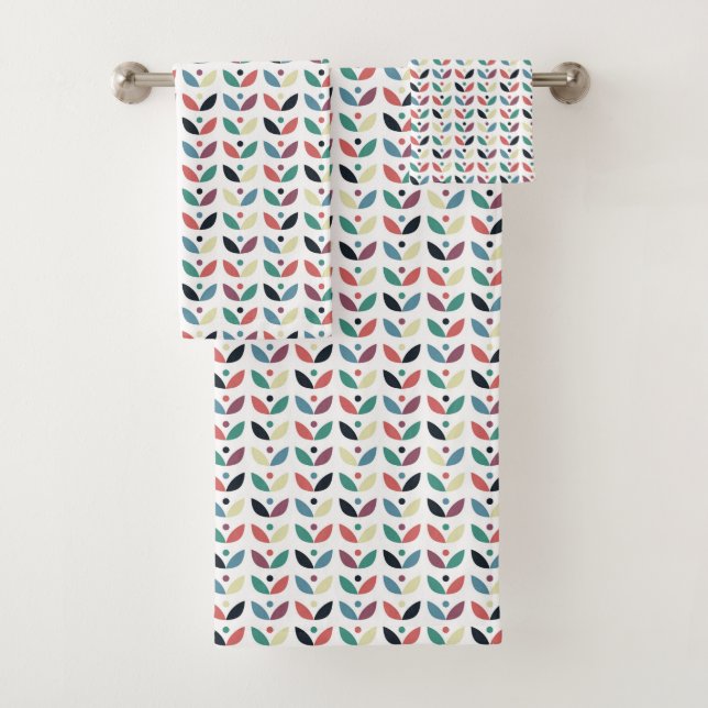 Modelo geométrico floral del arte popular (In situ)