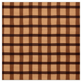 Modelo marrón de la tela escocesa