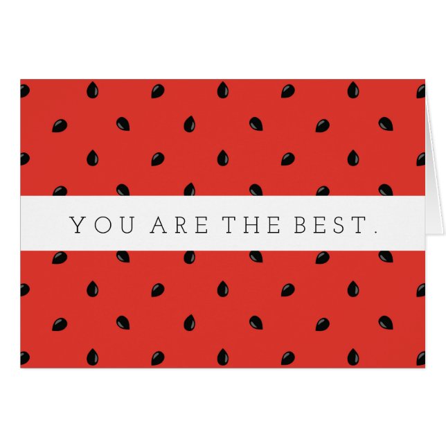 Modelo minimalista de la semilla de la sandía (Anverso (Horizontal))