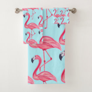Modelo pintado verano rosado lindo del flamenco