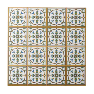 Modelo portugués de la teja - Azulejos de Portugal