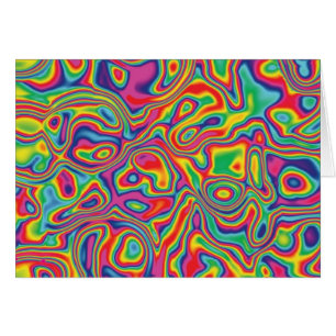 Modelo psicodélico del aceite del arco iris