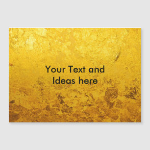 Modelo PURO de la HOJA de ORO + su texto/ideas
