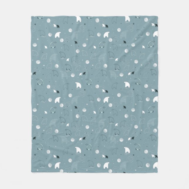 modelo que exhibe un polar lindo (Anverso)