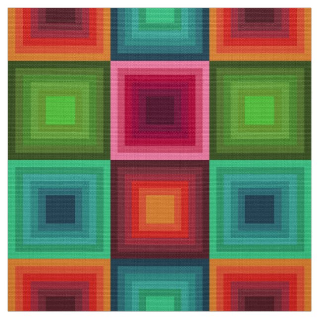 modelo retro de tela de los años 70 (Retal)