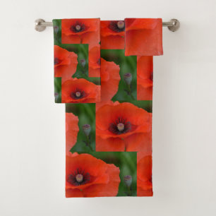 Modelo rojo de la amapola