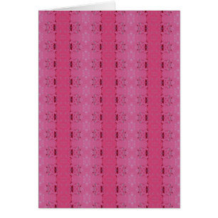 Modelo rosado del papel pintado, tarjeta en blanco