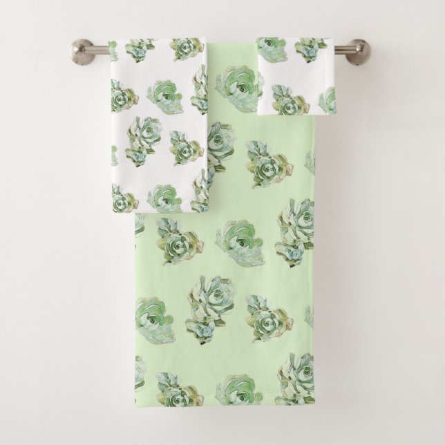 Modelo suculento de las plantas de la acuarela (In situ)