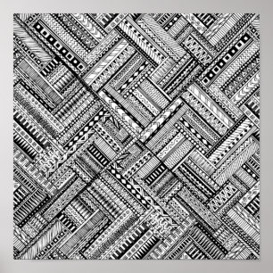 Modelo tribal inspirado 2 del arte