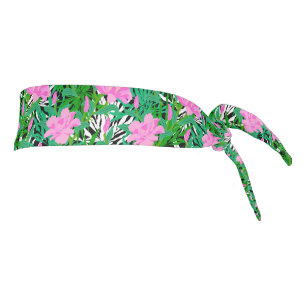 Modelo tropical con las flores de la selva