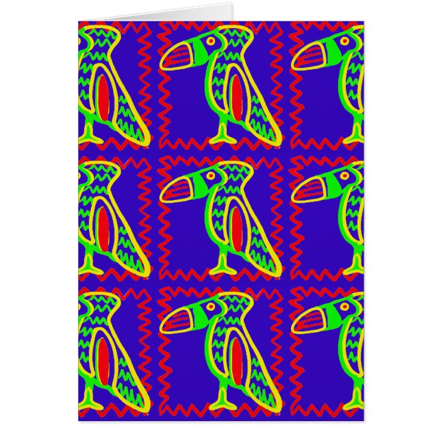 Modelo tropical del pájaro de Toucan de la (Frente)