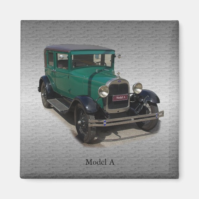 Modelo verde Imán (Frente)