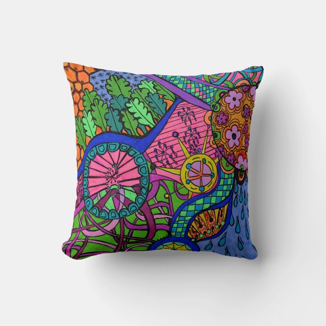 ¡Modelos de la diversión! almohada fresca diaria (Anverso)