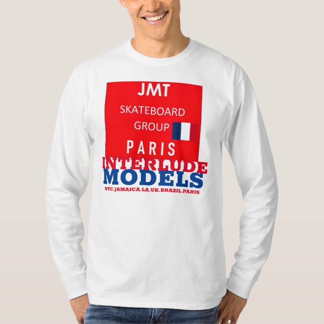 MODELOS INTERLUDE Camiseta básica de manga larga (Anverso)