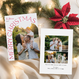 Modern Arch Merry Christmas