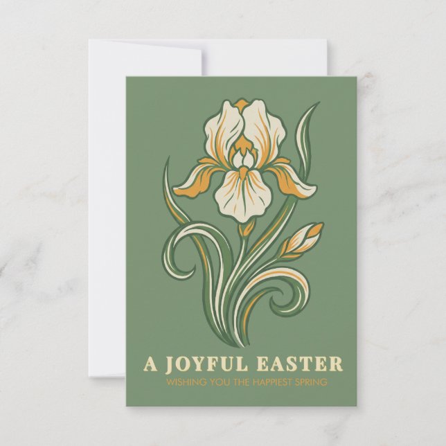 Modern Botanical Easter Blessings (Anverso)