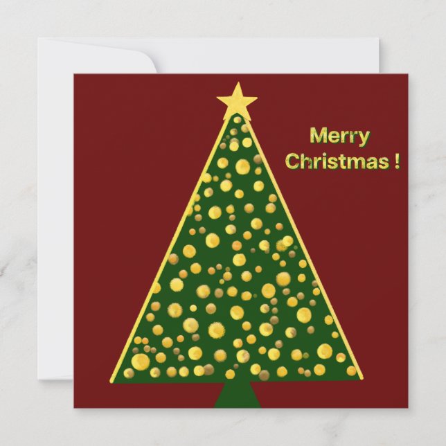 Modern Christmas tree (Anverso)