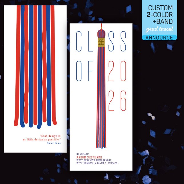 Modern Design Graduation Announcement | Color-Edit (Subido por el creador)