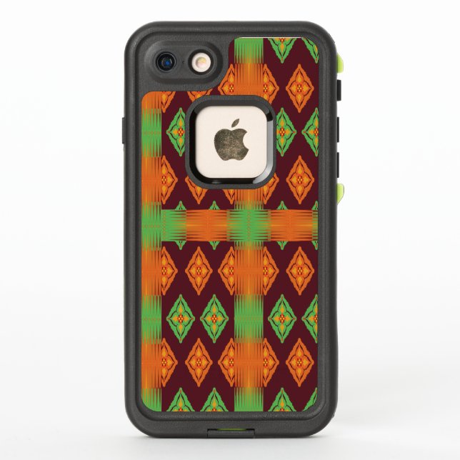 Modern Geometric Abstract Pattern iPhone 17 Pro Ma (Reverso)