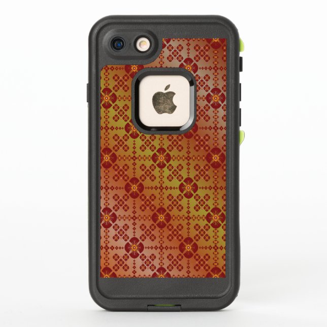 Modern Geometric Abstract Pattern iPhone 17 Pro Ma (Reverso)